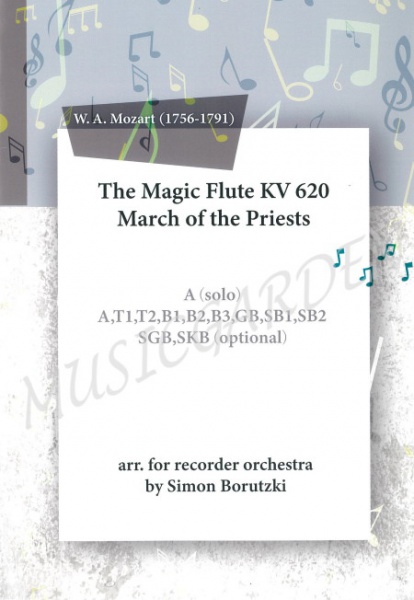 The Magic Flute KV 620 March of the Priests (ESB)(11R)