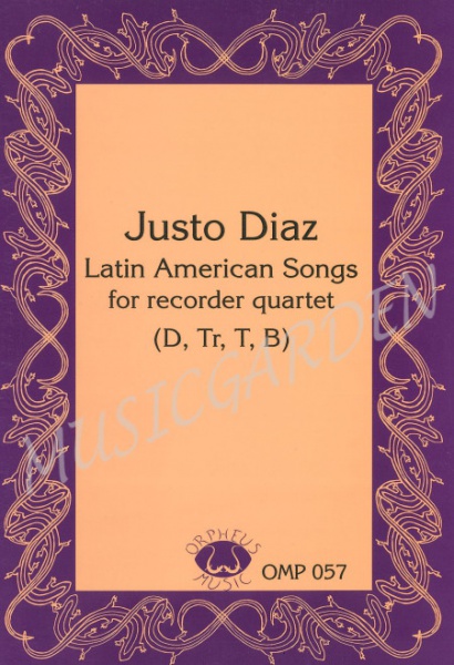 Latin American Songs (4R)(SATB)
