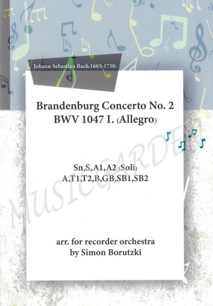 Brandenburg Concerto No. 2 BWV 1047 I (Allegro) (ESB)(11R)