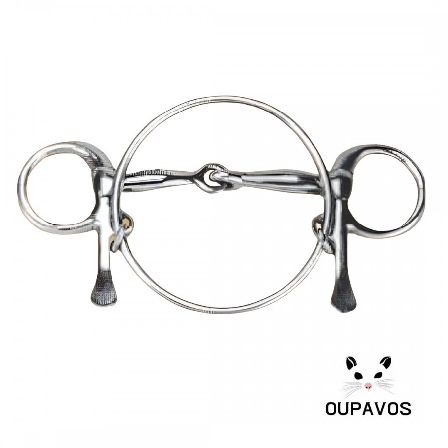 Horse Half Spoon Dexter Ring Bit