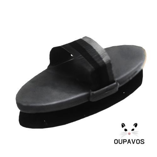 Horse Plastic-Backed Handle Body Brush Large Size