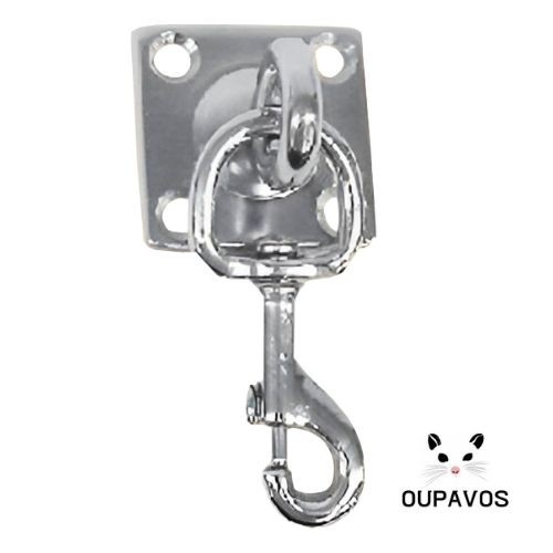 Horse Swivel Plate Tie Snap 
