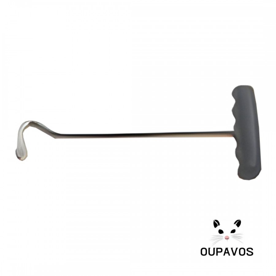Horse Boot Hook Plastic Handle Curve Shape