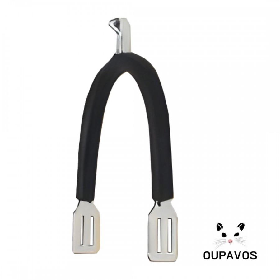 Horse Rubber Covered Spurs Knob Head