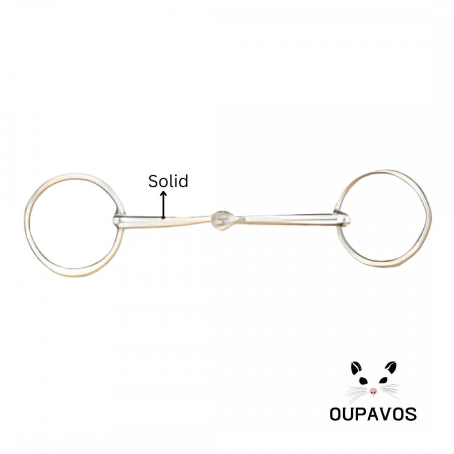 Horse Snaffle Stainless Steel 15mm Thick
